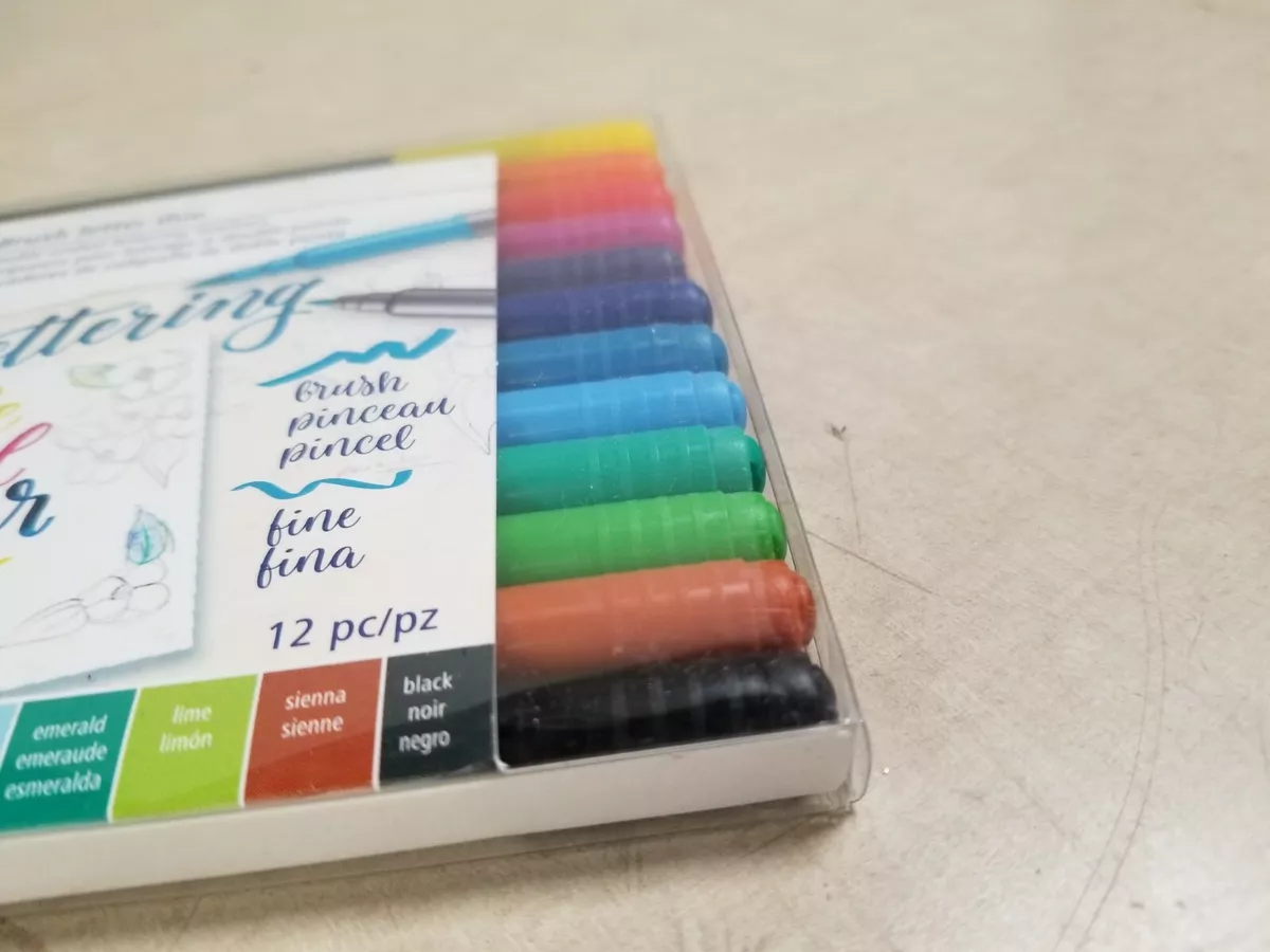 Staedtler Double-Ended Lettering Brush Pens Set of 12