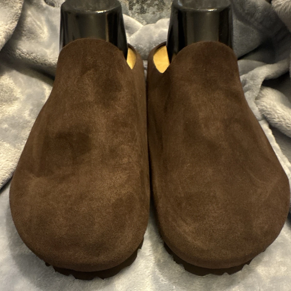 Birkenstock Men\'s Slip-On Suede Clog - Brown Birkenstock Men main image 2