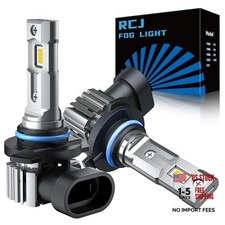 Bulbs, 16000LM Super Bright HB3 Fog Light, 6000K Real 1:1 Size 9005 Cool White
