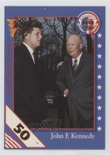 1992 Wild Card Decision '92 50 Stripe John F Kennedy Dwight D Eisenhower #57 3c7