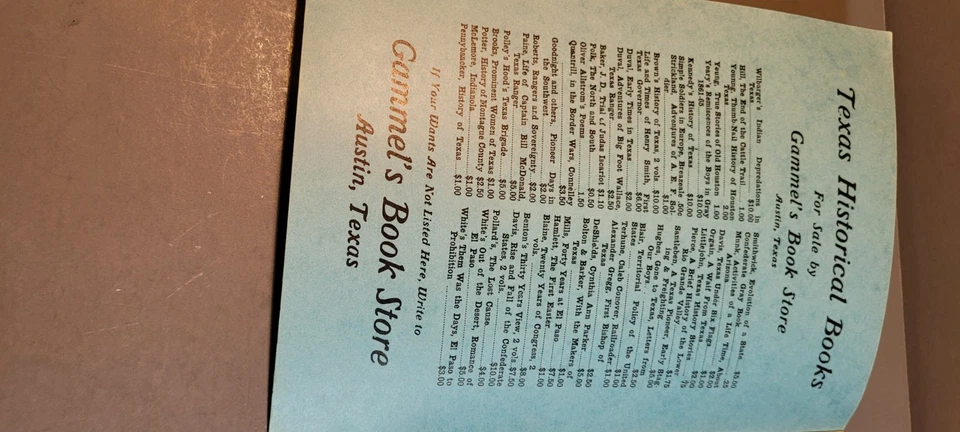 VTG January 1926 Frontier Times Monthly Texas History Magazine by Marvin Hunter - Image 4 of 4