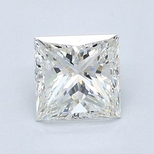 1.04 Carat Cert. GIA Princess Natural Mined Diamond Loose I color VS1 clarity 3113.85 per carat