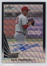 2019 Leaf Metal Draft 1990 Throwback Black Wave 4/7 Zack Thompson Auto r9d