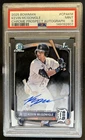 2025 Bowman Kevin McGonigle Chrome Auto 1st Prospect #CPA-KM Tigers PSA 9