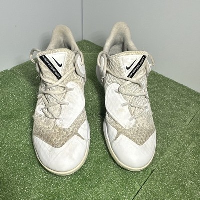 Nike Zoom Hypercourt C12964-100 White Black Mesh Volleyball Shoes Women s Size 9