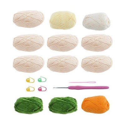 DIY Material Blumenstrauß Decke Häkelset Deko Strickset Häkeln Starter