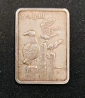 Vintage 1 oz .999 Fine Silver Bar – Birds of America Sea Gull – Art Bullion