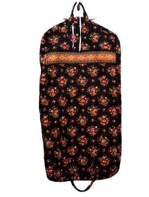 Vera Bradley Quilted Hanging Garment Suit Bag Chocolat Chocolate