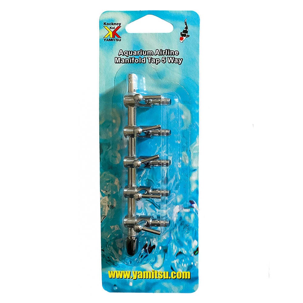 Kockney Koi Aquarium Airline Manifold Tap 5 Way