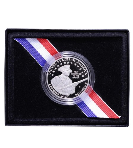 2011 S US Army Proof Commemorative Nickel -Copper Clad Half Dollar OGP & COA - Picture 5 of 17