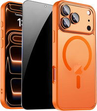 For Iphone 17 Pro Max Case with Privacy Screen Protector and Camera Protection C