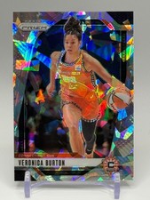 2024 Panini Prizm WNBA - Veronica Burton #35 Ice Prizm