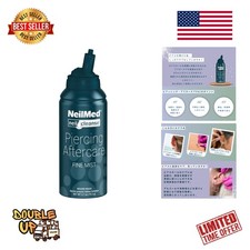 Travel-Friendly NeilCleanse 75mL Saline Piercing Aftercare No Stinging Mist