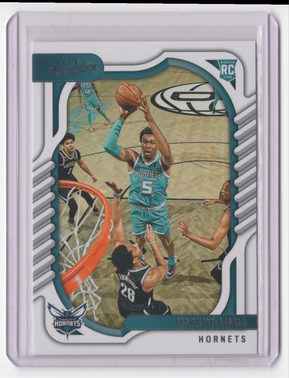 2022-23 Panini Chronicles Absolute Mark Williams Rookie Charlotte Hornets #112