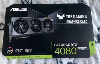 ASUS TUF Gaming GeForce RTX 4080 Super OC Aura Sync Ray Tracing 16GB GDDR6X Fan