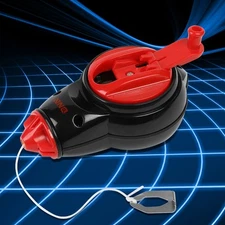 Durable High-impact Case+Self-Chalking Cotton Cord Chalk Line Reel w/100ft. Line