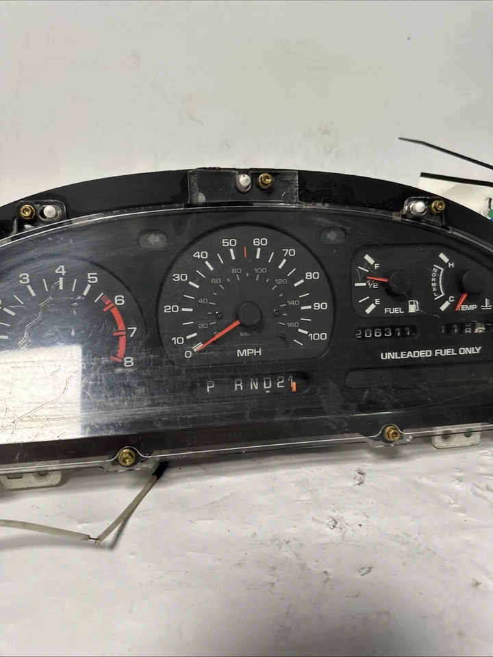 1993 - 1998 Nissan Quest Speedometer Instrument Cluster 257-60238 RR1 Foto 3 de 4