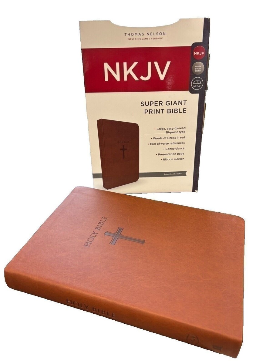 Niv Giant Print Bible Super Giant Print Bible NKJV - Imitation Leather, Largest 16-Point Print, Brand New (Thomas Nelson) My Creative Bible For Girls - Foto 3