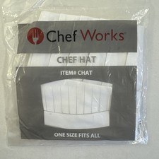 Chef Works Chef Hat One Size Fits All White