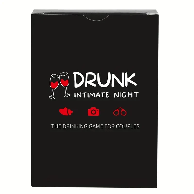 Drunk Intimate Night couples drinking card game – box front