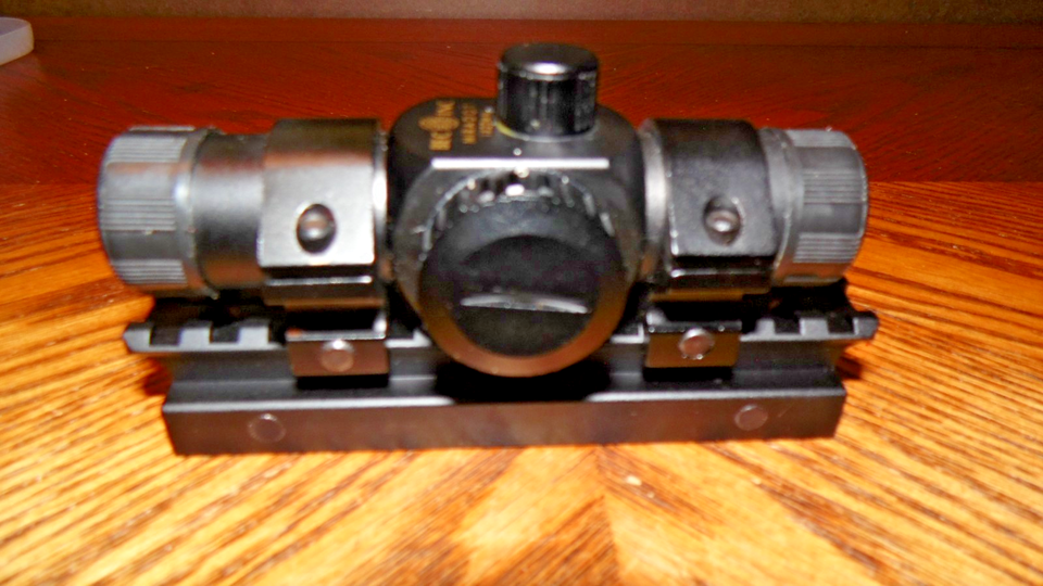 BEC INC MODEL# MD1X20A 1” Tube Red Dot Miradot w/Picatinny Weaver Mount ...