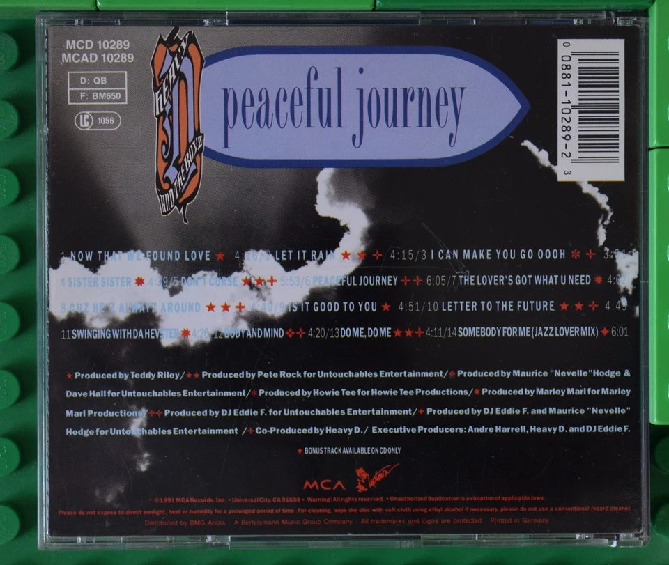 Heavy D. & The Boyz - Peaceful Journey - MCA Records - CD - Bild 2 von 4
