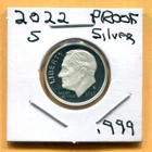 New ListingGem 2022-S Proof Cameo (.999) Silver Roosevelt Dime - Free Shipping