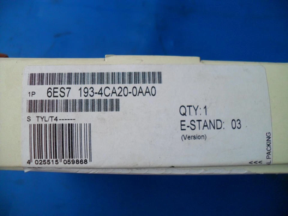 SIEMENS 6ES7 193-4CA20-0AA0 193-4CA20 Terminal Module - Image 3 of 4