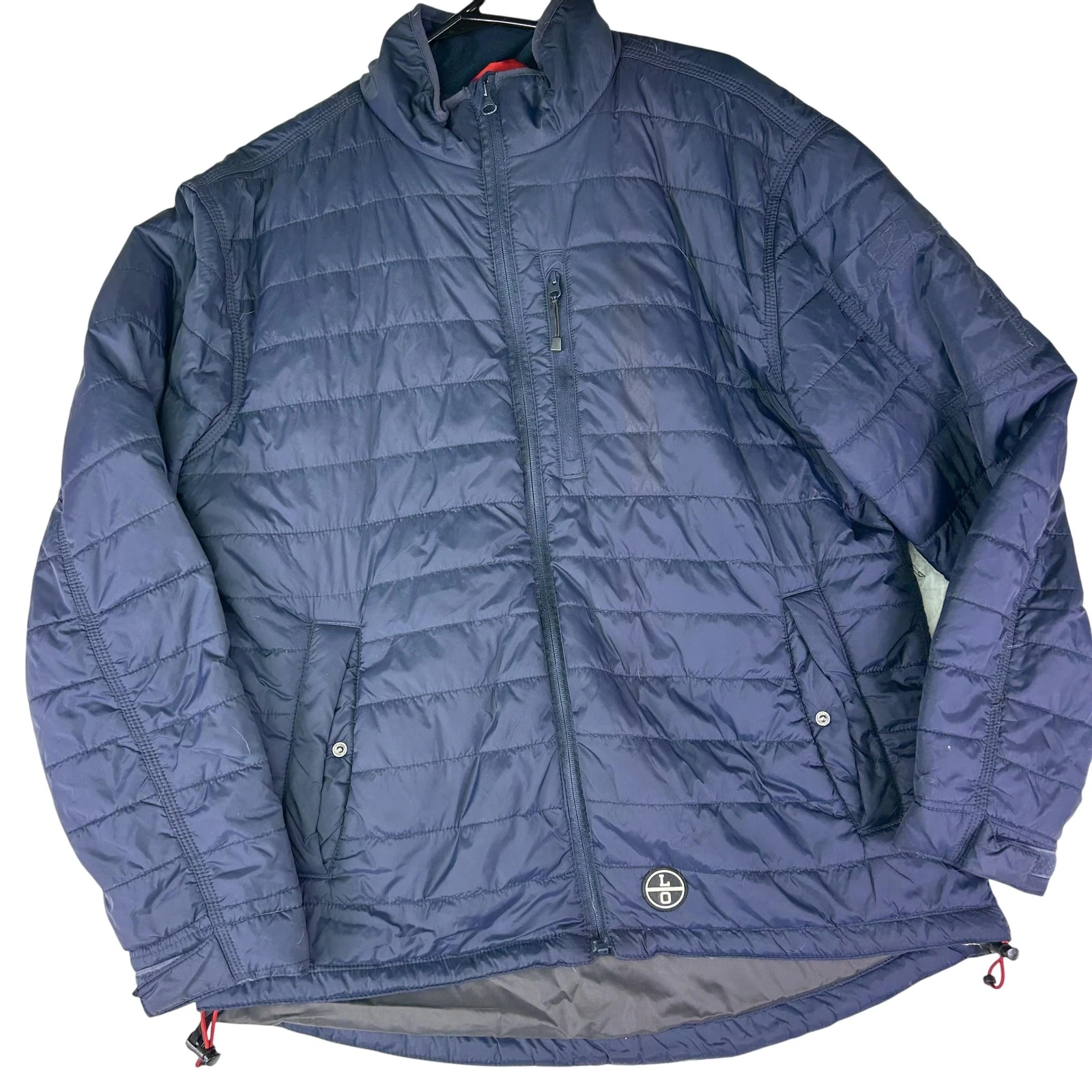 Lincoln Outfitters Jacket Mens Medium Blue Quilted Puffer Thinsulate Insulated
Opens in a new window