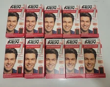 Just For Men A-45 DARK BROWN Comb In Hair Color Lot of 10