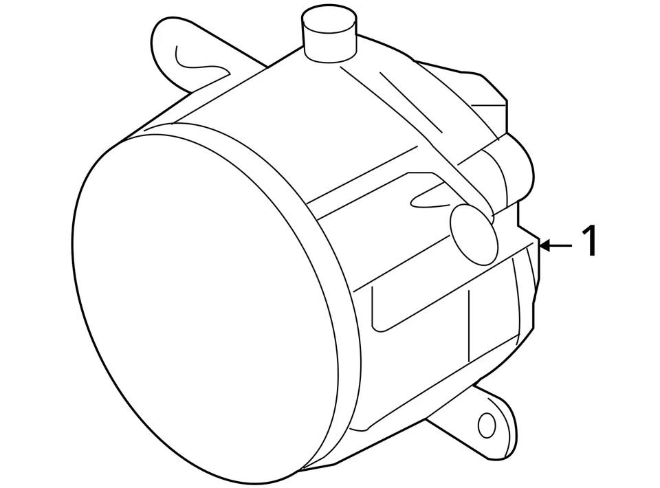 2011 - 2018 PORSCHE CAYENNE OEM RIGHT FRONT BUMPER LED FOG LIGHT LAMP - Image 4 of 4