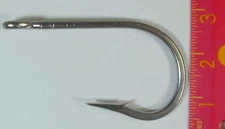 5 pcs 12/0 7691S stainless steel big game hooks