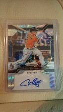 ALEX BREGMAN RC AUTO 2017 prizm silver wave HOUSTON ASTROS MLB LSU jersey #2/49
