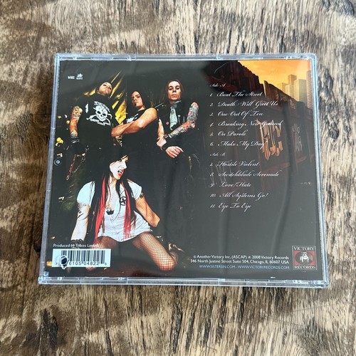SISTER SIN Switchblade Serenades OG 2008 CD Victory Records VR482 MINT UNPLAYED - Picture 2 of 3