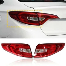Tail Lights Rear Back Lamps 1 Pair Set for Hyundai Sonata 2015 2016 2017 LH + RH
