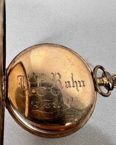 VINTAGE ELGIN /PHILADELPHIA WATCH CASE CO POCKET WATCH. - Picture 11 of 22