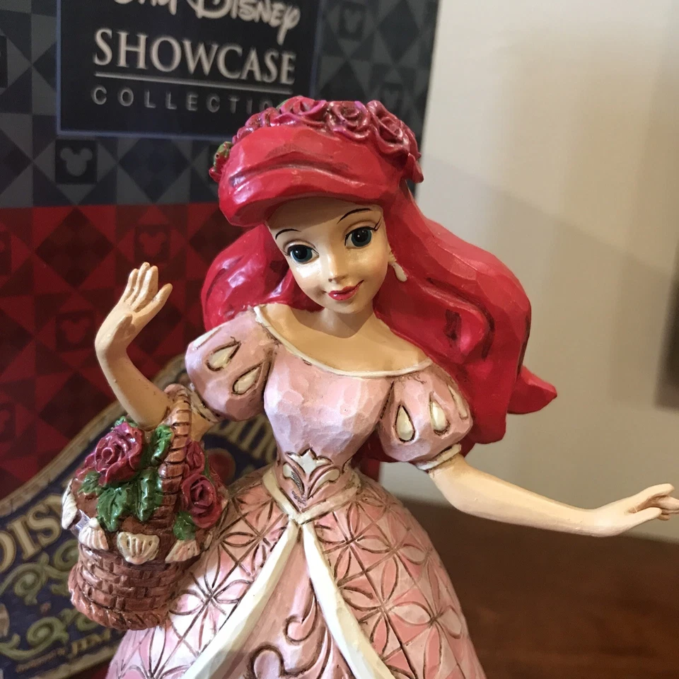 Rare Disney Traditions Ariel Summer Blooms 7.5” Boxed  - Image 2 of 4