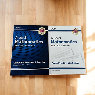 CPG Mathematics A level Exam Workbook & Complete Revision Books Edexcel C Photos