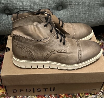 Bed Stu Men\'s Bowery II Leather Chukka‎ Boot, Icicle DD, Size 9 Bed Stu Men main image 2