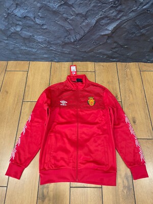 RCD Mallorca Umbro Training Jacket Football Soccer Longsleeve Spain Mens size S