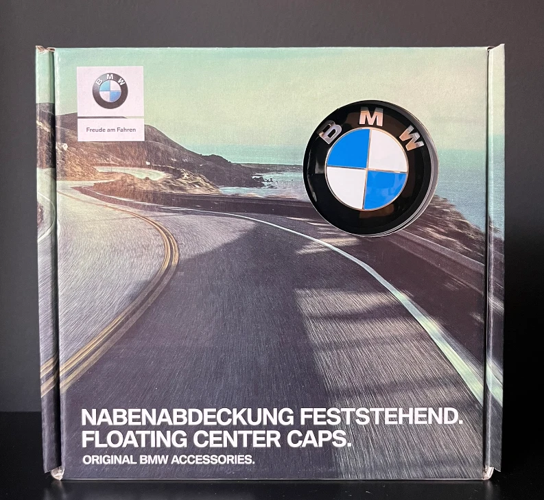 Juego de 4 tapas centrales para llantas BMW FLOTANTES 68 mm - #1 ¡Vendedor de EE. UU.! Foto 4 de 4