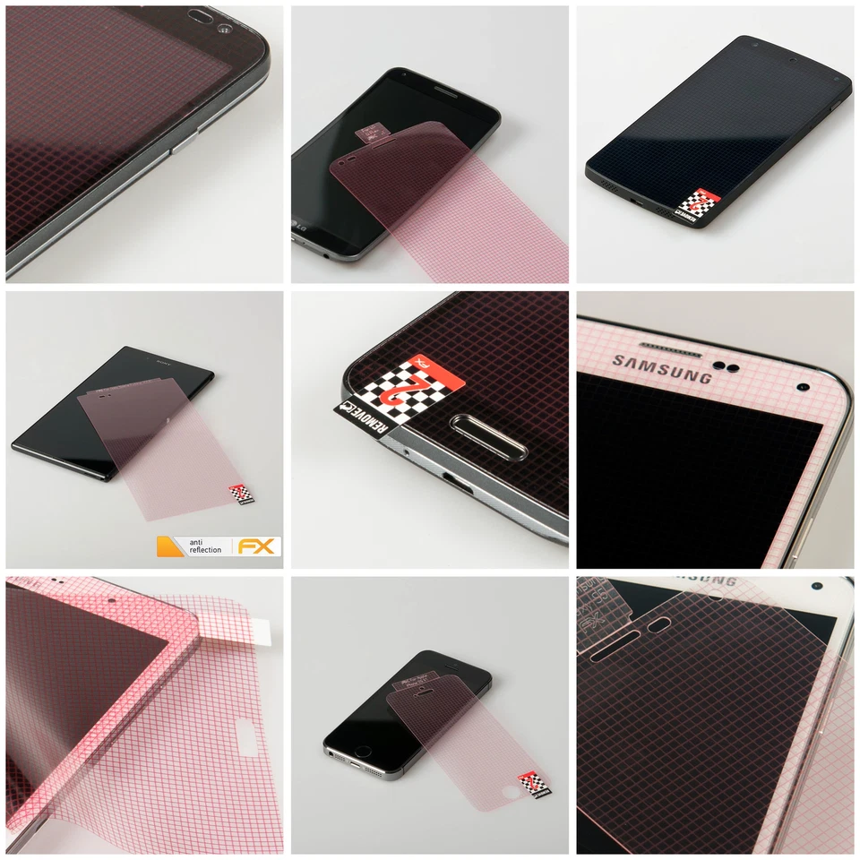 atFoliX 3x Protezione Pellicola dello Schermo per Xomax XM-DA759 opaco&antiurto - Immagine 4 di 4