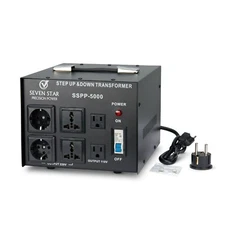 Seven Star  5000 Watt Voltage Transformer Up/Down 110V to 220 Volt