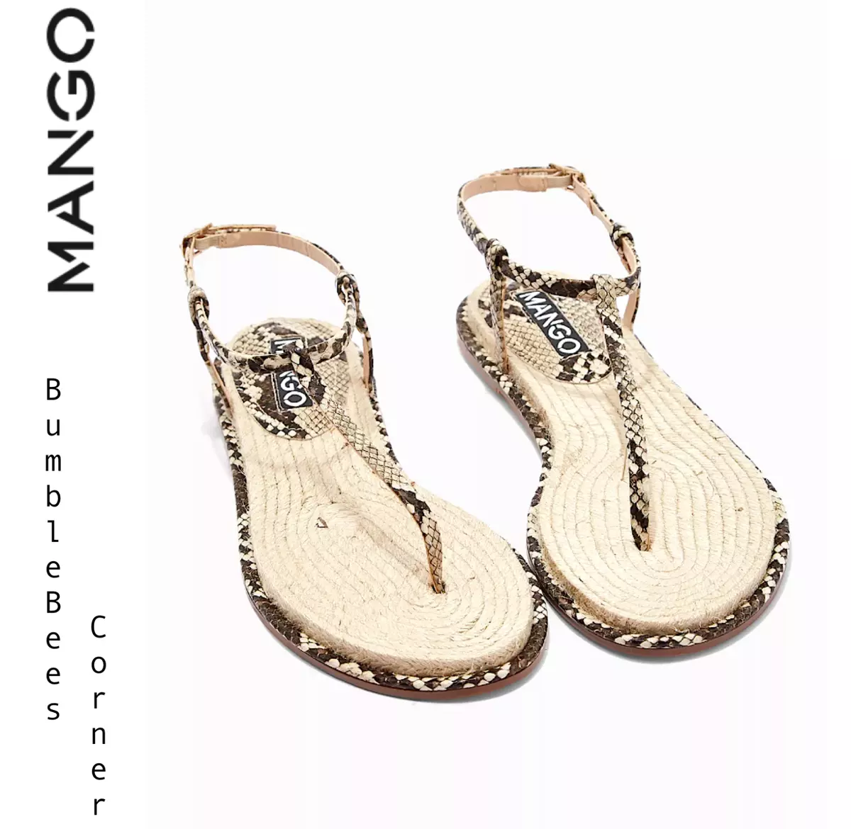 Sandalias yute mango sales