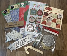 Lot of 12 WInter Theme Scrapbook Stickers Paper Pieces NEW