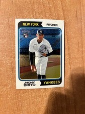 JHONY BRITO - 2023 TOPPS HERITAGE HIGH CHROME 491/999 #557 - SALE