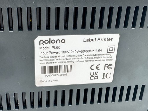 ⚓Polono #PL60 Thermal Label Printer | Tested/Working⚓ - Picture 7 of 8