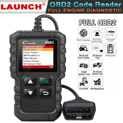 2026 LAUNCH Creader CR3001 PRO+ KFZ Diagnosegerät OBD2 Scanner Fehlerauslesegerä