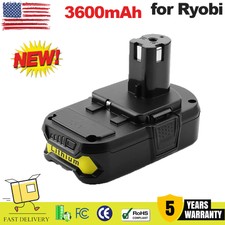 For RYOBI P108 18V One Plus High Capacity Battery Lithium-Ion Battery P105 P102
