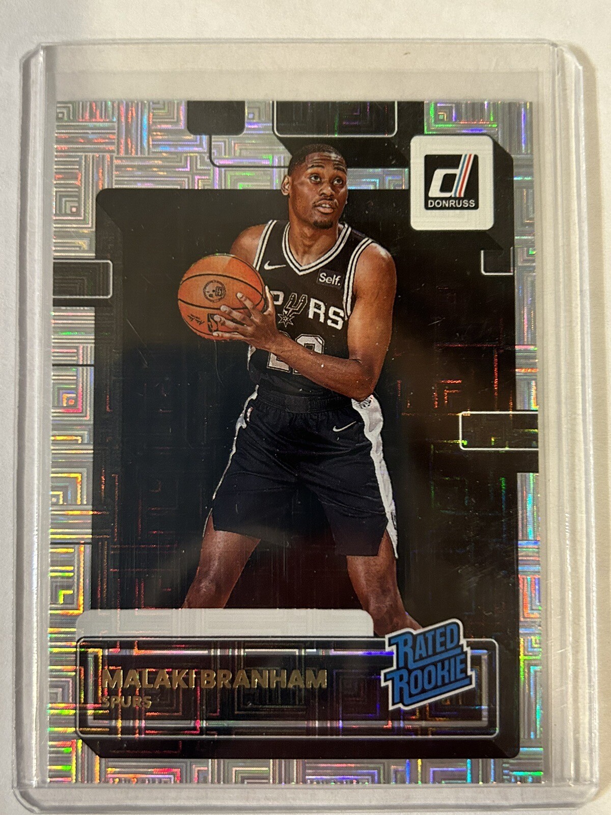 2022-23 Panini NBA Donruss Choice Malaki Branham Rookie RC #220 San Antonio